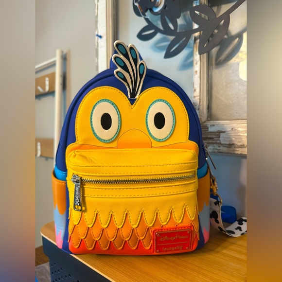 Loungefly Handbags - Disney Loungefly Pixar Kevin The Bird from UP Original Mini Backpack
